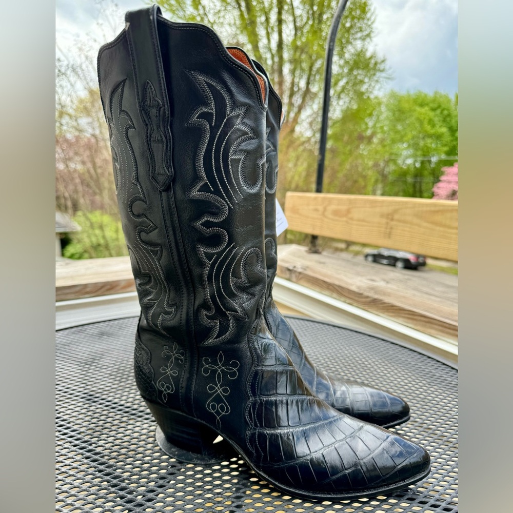 SOLD! Gorgeous New Ammons Alligator Triad Cowboy Cowgirl Boots